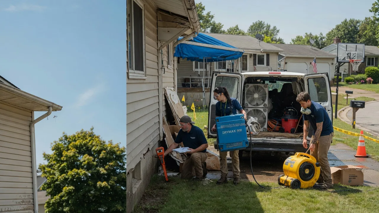 Ceiling Leak Cleanup in Cumming, IA near me
